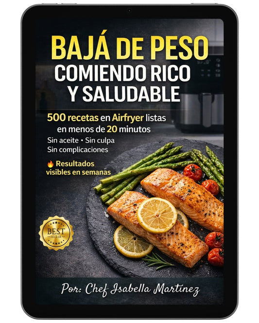 El sistema para Mejorar Tu Salud y bajar de peso en 30 días! Usando tu Airfryer!